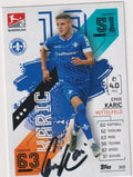 Topps Match Attax 2021-22 Emir Karic On Card Auto SV Darmstadt 98 Bundesliga – Bild 1