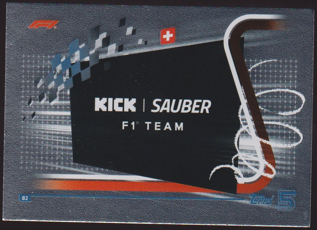 Topps Turbo 2024 KICK | SAUBER Official Formula 1 Trading Card Game Parallel – Bild 1