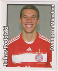 Panini Bundesliga Fußball 08/09 Lukas Podolski FC Bayern München Parallel Rare – Bild 1