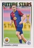 Topps Future Stars 2025-26 Fermín López Rookie FC Barcelona UEFA Champions – Bild 1