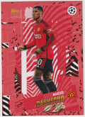 Topps Gold 2023-24 Marcus Rashford Manchester United Champions League Parallel – Bild 1