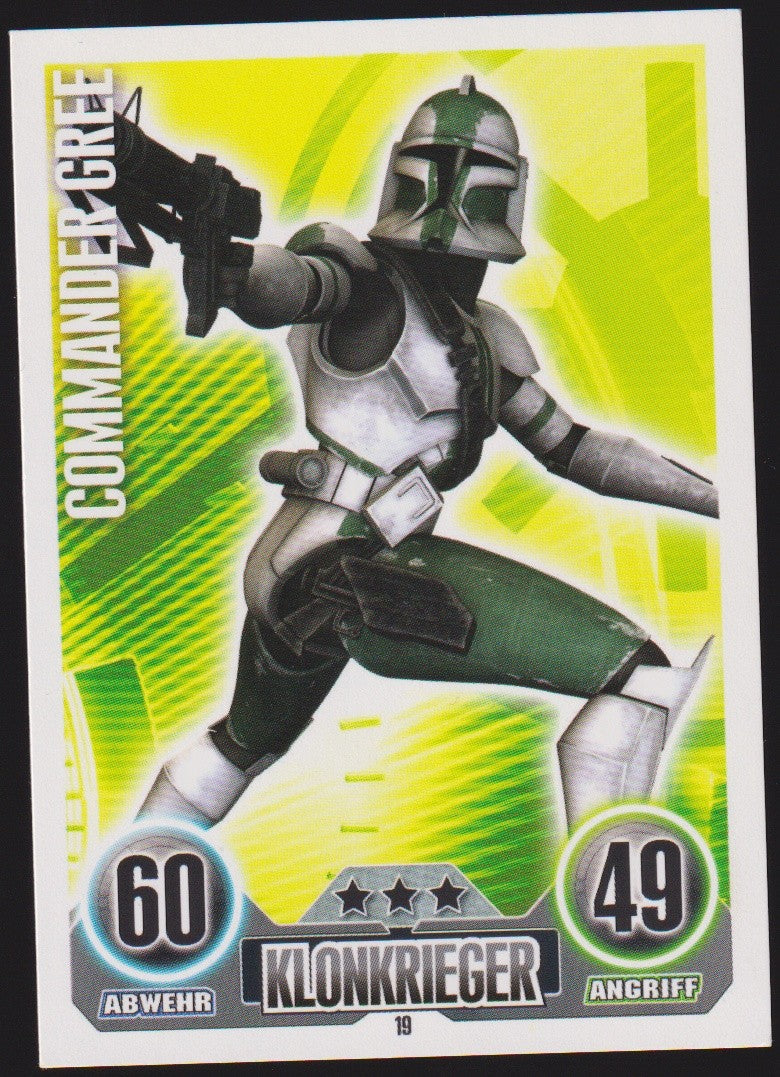 Topps Star Wars 2010 Commander Gree Republik Klonkrieger TCG Rare – Bild 1