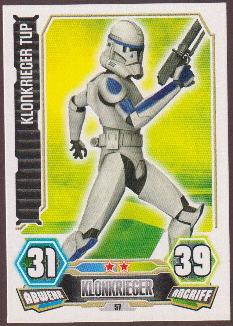 Topps Star Wars 2012 Klonkrieger TUP Republik TCG Rare – Bild 1