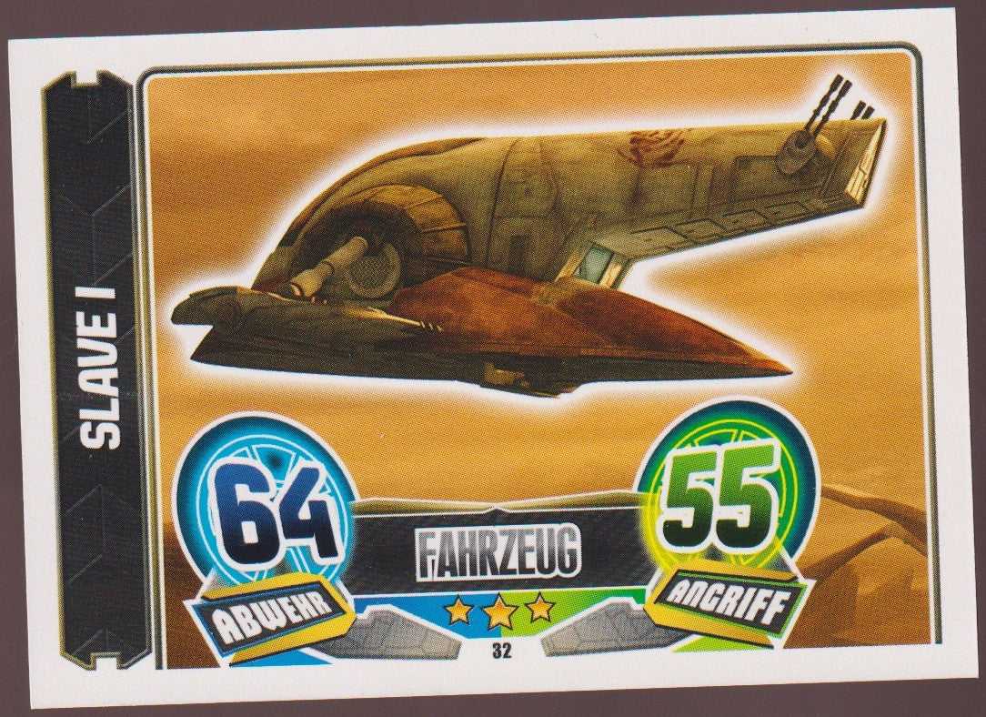 Topps Star Wars 2015 Slave I Unterwelt Fahrzeug TCG Rare – Bild 1