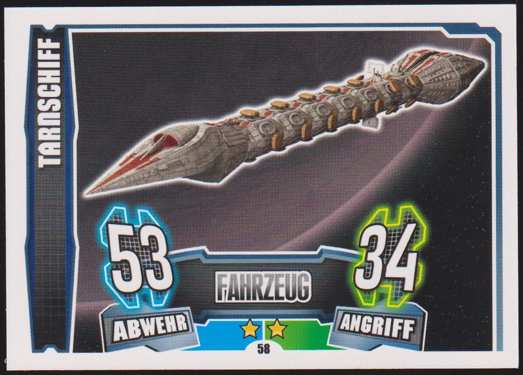 Topps Star Wars 2013 Tarnschiff Republik TCG Rare #58 – Bild 1