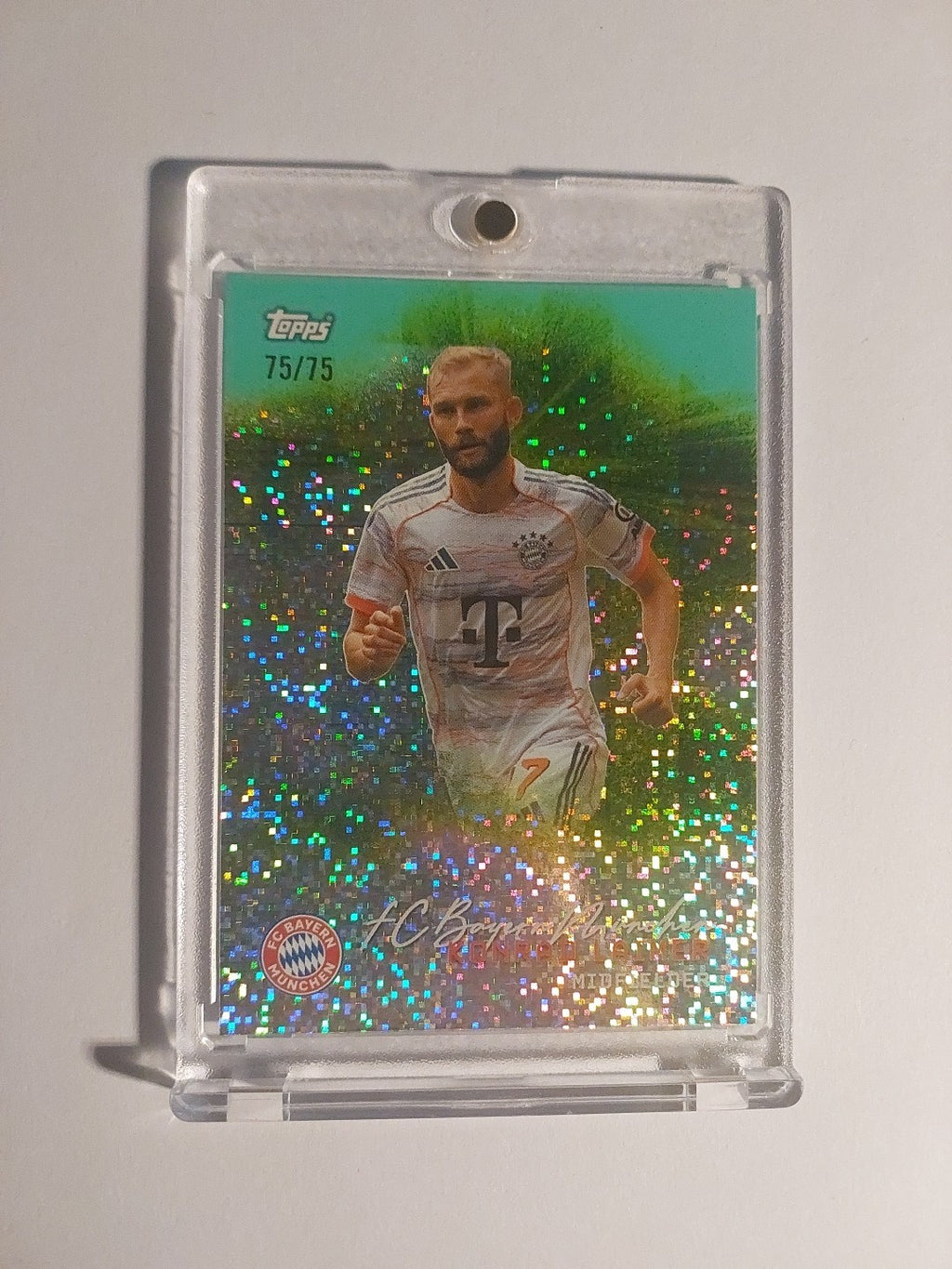Topps Bayern Team Set 2025-26 Konrad Laimer Parallel 75/75 Refractor Ebay 1/1 – Bild 1
