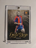Topps Barcelona Team Set 2022-23 Ronaldo Gold Drip Parallel Ultra Rare Legende – Bild 1