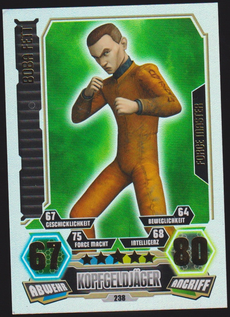 Topps Star Wars 2012 Boba Fett Kopfgeldjäger Unterwelt TCG Rare #238 – Bild 1