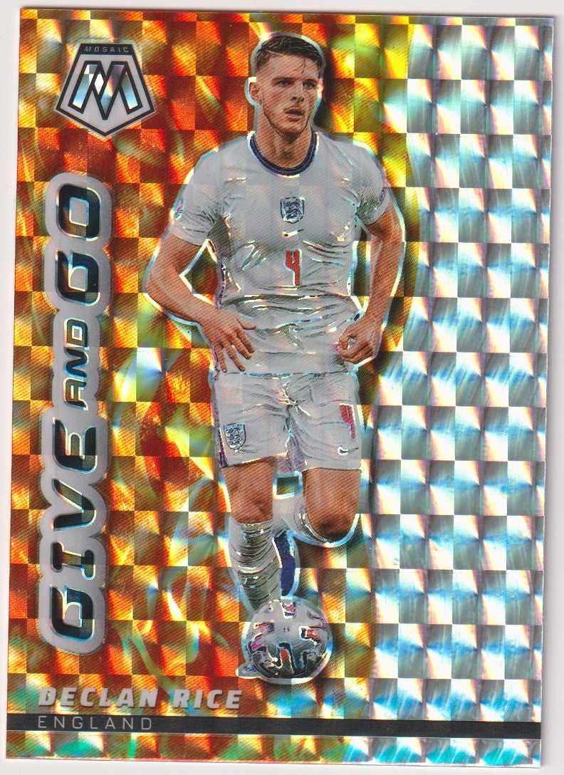 Panini Mosaic FIFA Road to World Cup™ 2021-22 Declan Rice England Road to FIFA – Bild 1
