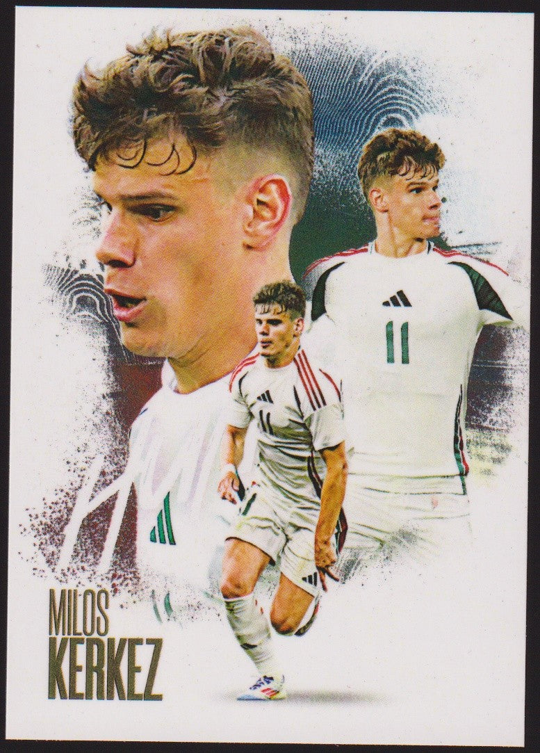 Futura Unique 2024-25 Milos Kerkez Ungarn Bournemouth Parallel Rare – Bild 1