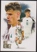 Futura Unique 2024-25 Milos Kerkez Ungarn Bournemouth Parallel Rare – Bild 1