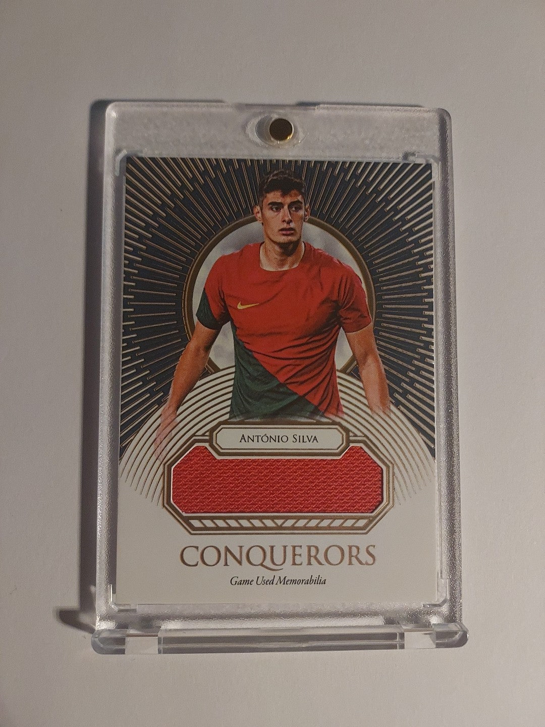 Futera 2024 Antonio Silva Portugal Patch, Relic, Memorabilia Numbered 1/21 – Bild 1