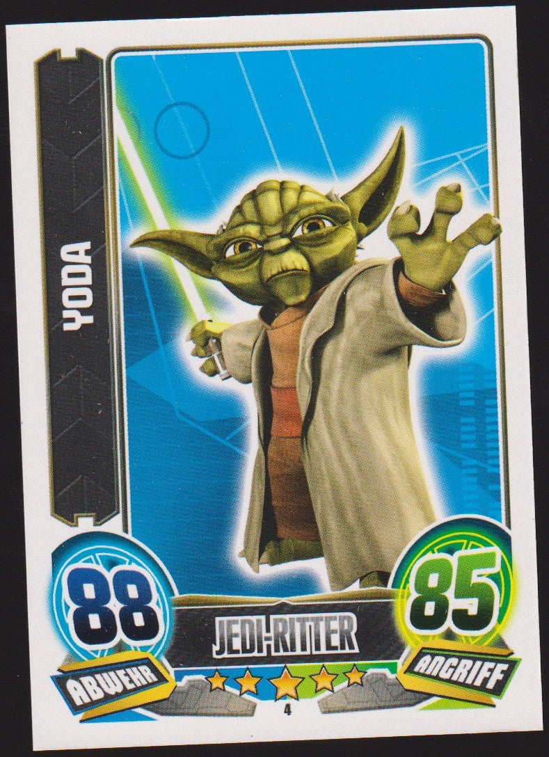 Topps Star Wars 2015 Yoda Republik Jedi-Ritter TCG Rare – Bild 1