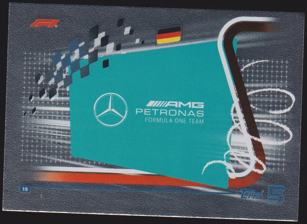 Topps Turbo Attax 2024 AMG Petronas Parallel Rare – Bild 1