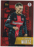 Topps Europa League Gold 2023-24 Florian Wirtz Bayer Leverkusen Parallel Rare – Bild 1
