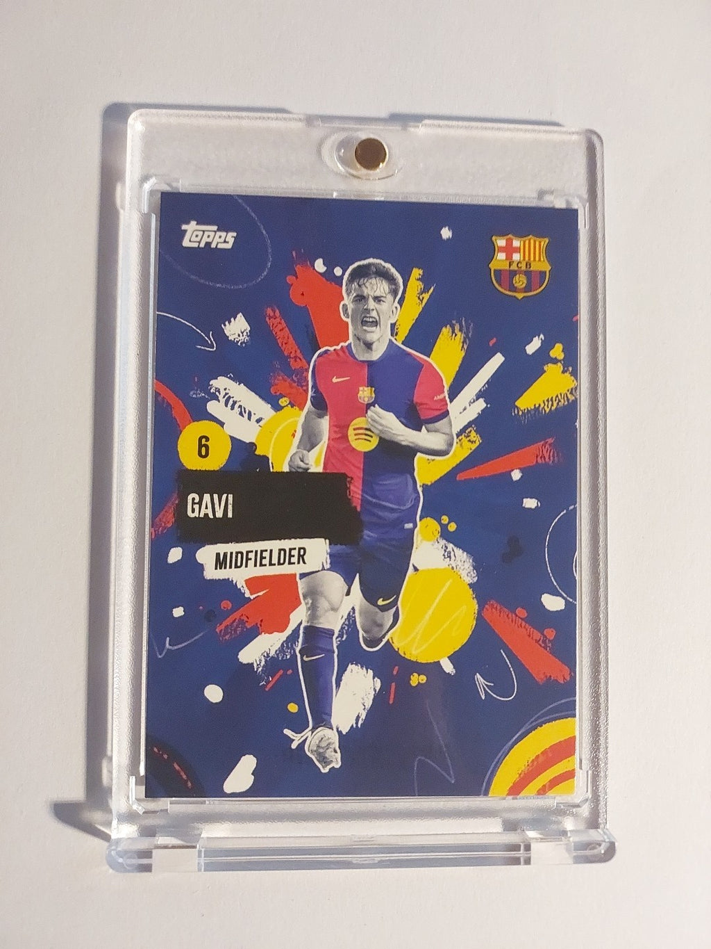 Topps Barcelona Team Set 2024-25 Gavi Limited Edition Parallel – Bild 1