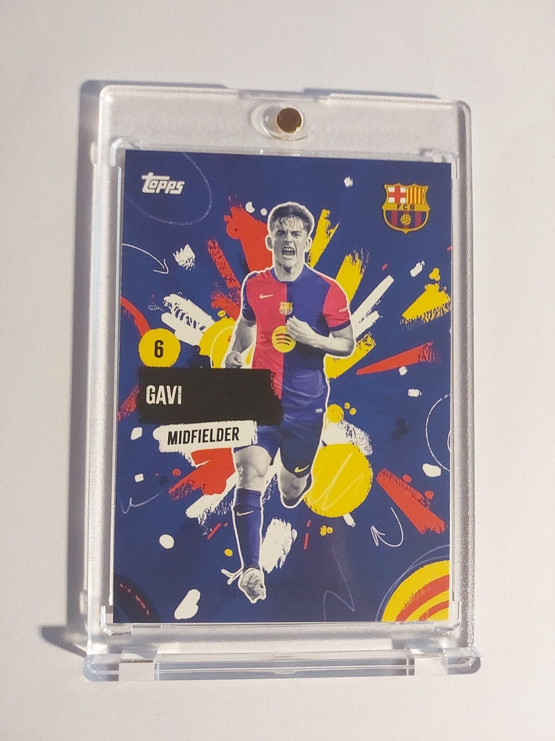 Topps Barcelona Team Set 2024-25 Gavi Limited Edition Parallel – Bild 1