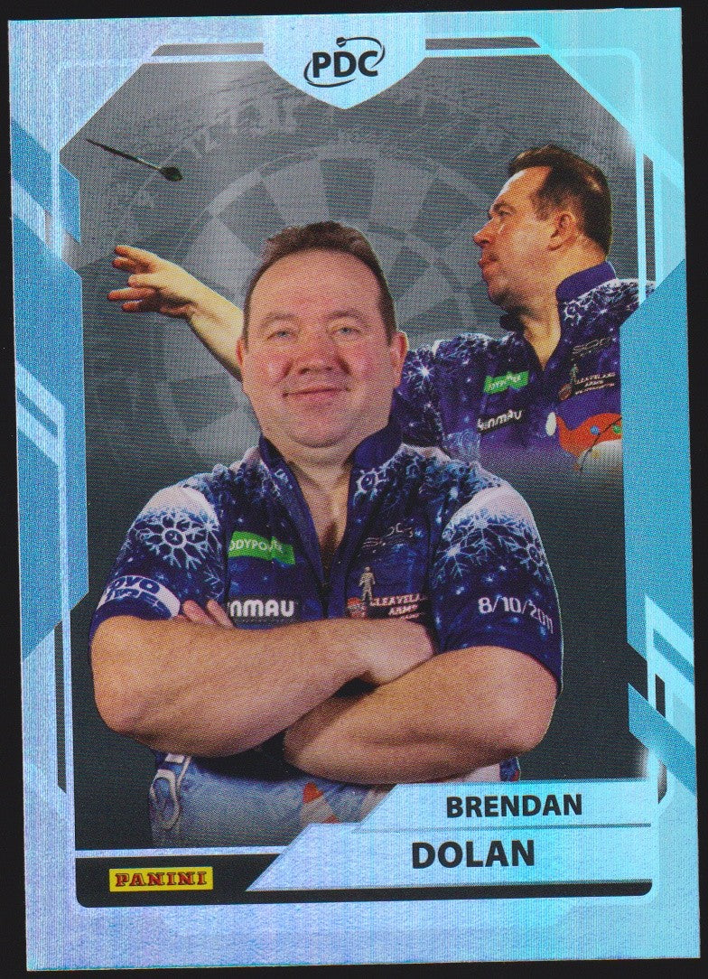 Panini PDC World Championship 2026 Brendan Dolan Refractor Parallel – Bild 1