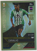 Topps William Carvalho Real Betis Balompié Europa League Parallel – Bild 1