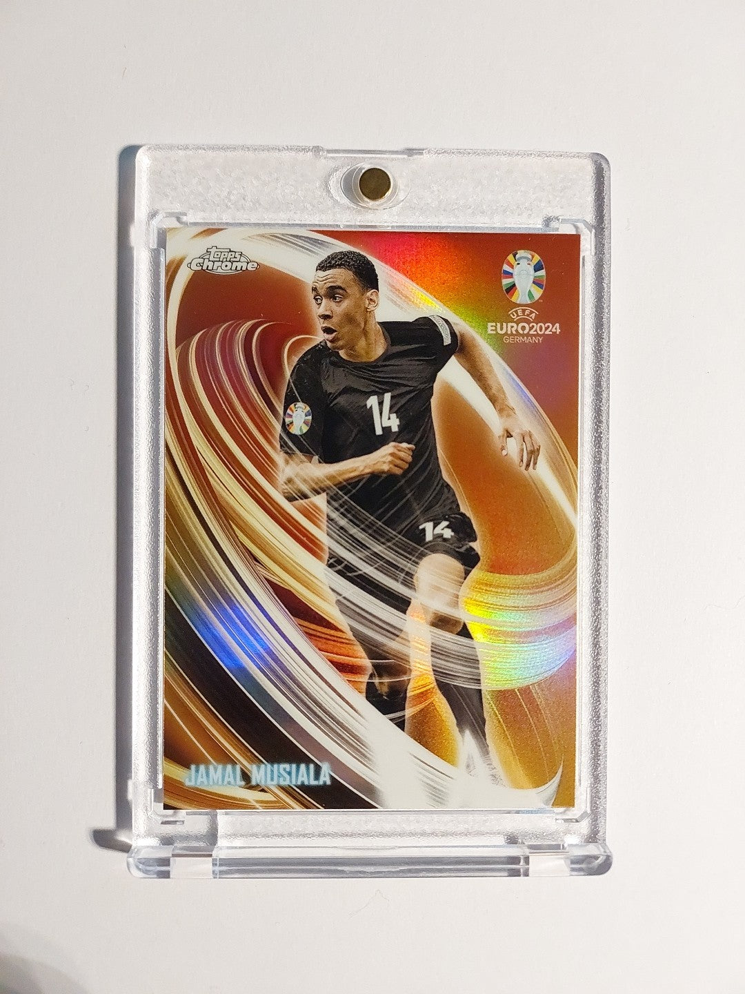 Topps Uefa Euro 2024 Jamal Musiala Deutschland Parallel Refractor Insert Rare – Bild 1