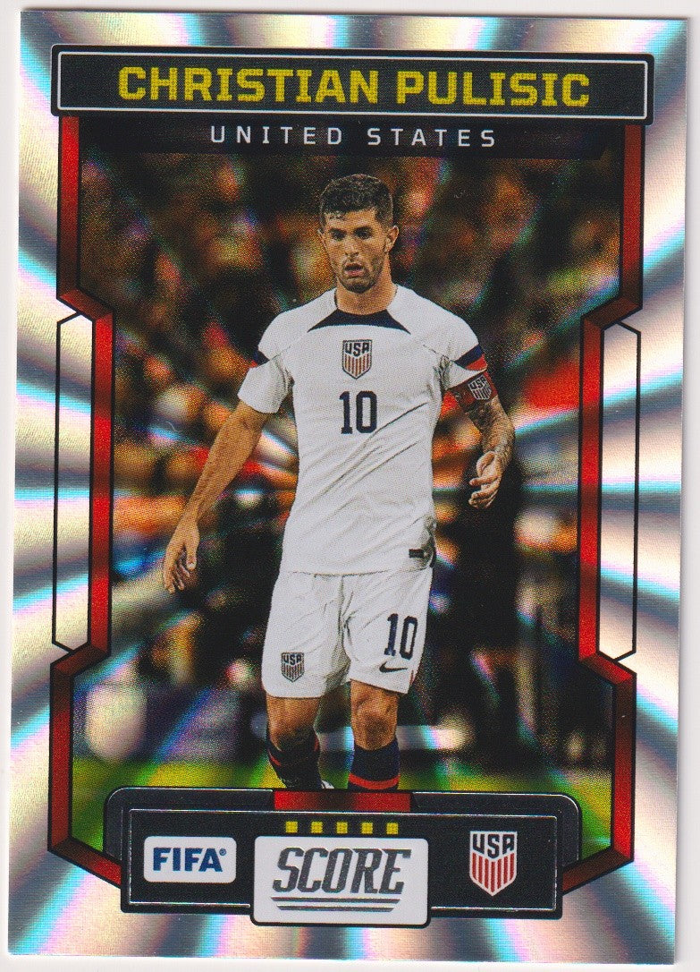 Panini 2023-24 - Score FIFA Soccer Christian Pulisic United States Parallel Rare – Bild 1