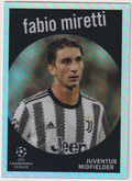 Topps 2022-23 Fabio Miretti Juventus Parallel Refractor – Bild 1