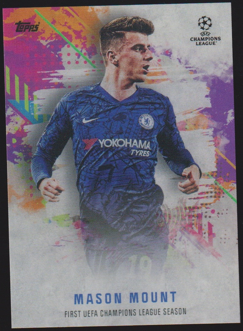 Topps First UEFA Champions League Season 2019-20 Mason Mount Chelsea FC Parallel – Bild 1