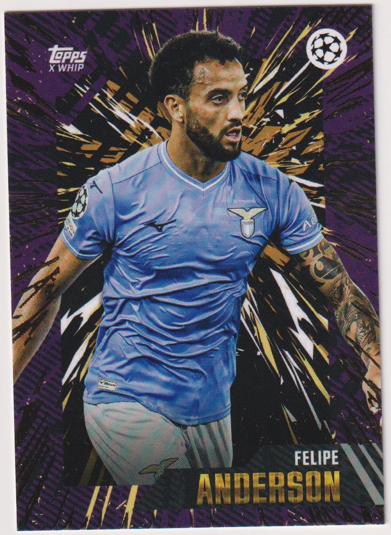 Topps X WHIP Felipe Anderson SS Lazio Parallel Rare – Bild 1