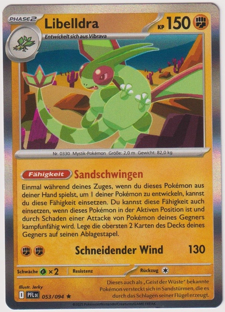 Pokemon TCG Flygon #53/094 Rare (R) Holo Deutsch 2025 – Bild 1
