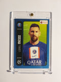 Topps Merlin 2021-22 Lionel Messi Paris Saint-Germain Legend Blue Parallel Rare – Bild 1