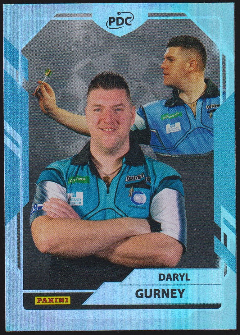 Panini PDC World Championship 2026 Daryl Gurney "Superchin" Refractor Parallel – Bild 1