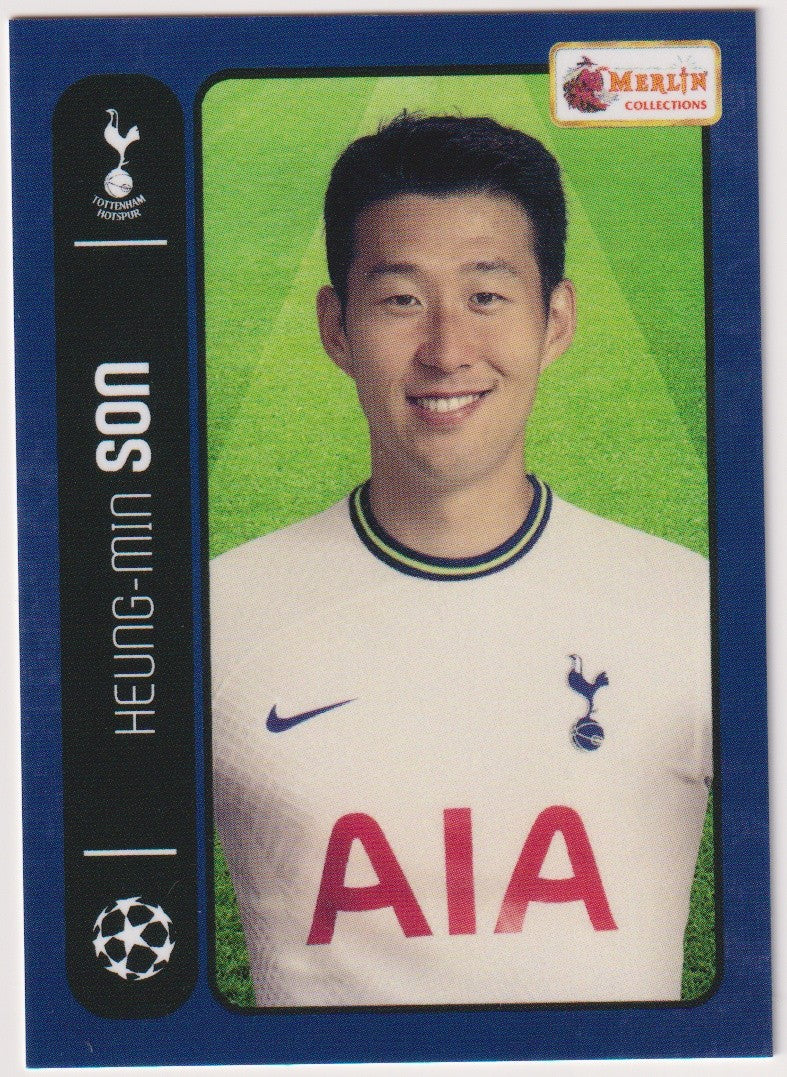Topps Merlin Heritage Heung-min Son Tottenham Hotspur Champions League Parallel – Bild 1