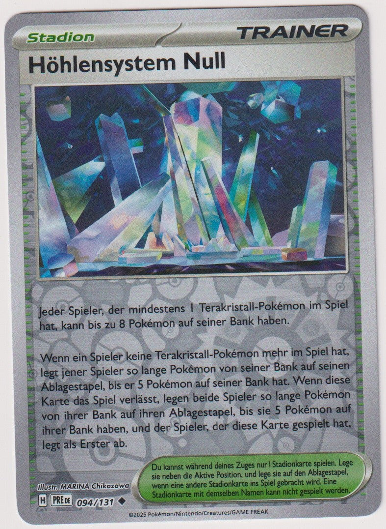 Pokemon TCG Area Zero Underdepths #94/131 Rare (R) Reverse Holo Deutsch 2025 – Bild 1