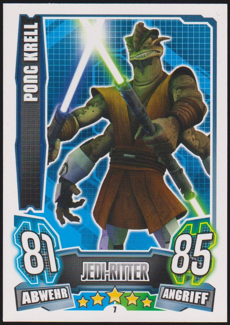 Topps Star Wars 2013 Pong Krell Republik Jedi-Ritter TCG Rare #81 – Bild 1