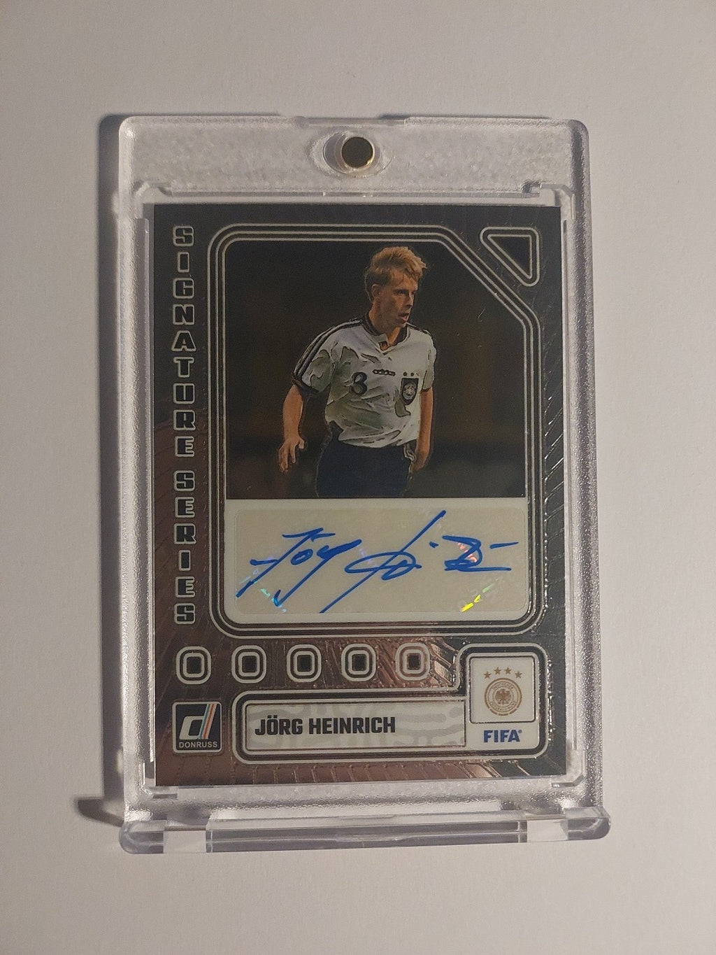 Panini Donruss Soccer 23-24 Jörg Heinrich Deutschland Auto Limited Parallel Rare – Bild 1