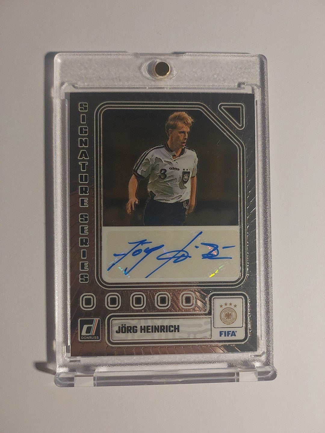 Panini Donruss Soccer 23-24 Jörg Heinrich Deutschland Auto Limited Parallel Rare – Bild 1