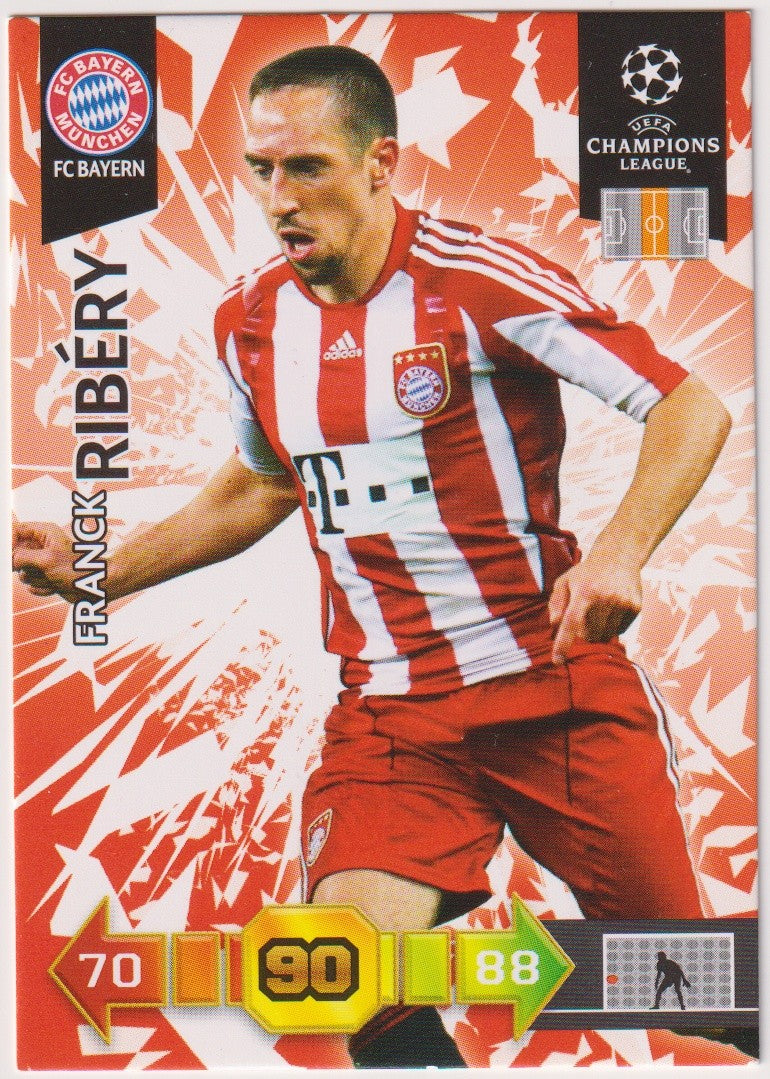 Panini Adrenalyn XL 2010-2011 Franck Ribéry Bayern Vintage Parallel Rare – Bild 1
