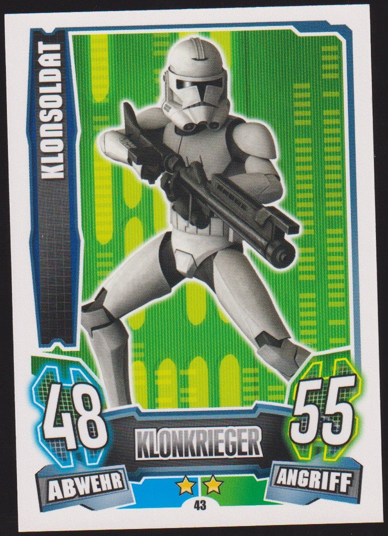Topps Star Wars 2013 Klonsoldat Phase 2 Republik TCG Rare #43 – Bild 1