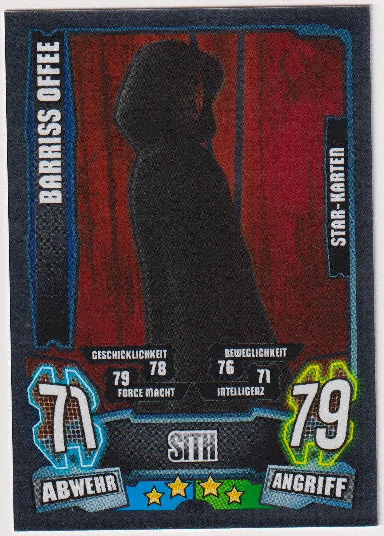 Topps Star Wars 2013 Barriss Offee Separatisten - Sith TCG Rare – Bild 1