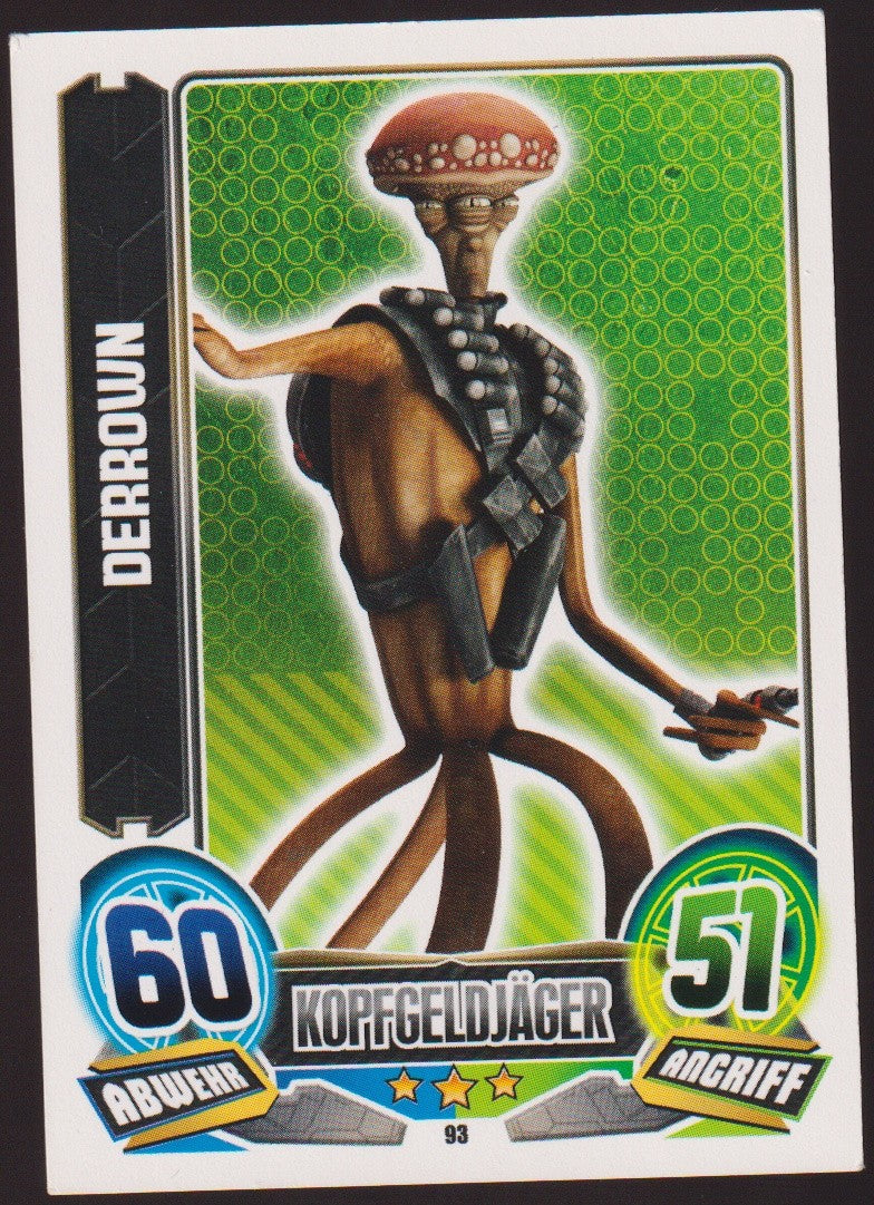 Topps Star Wars 2015 Derrown Unterwelt Kopfgeldjäger TCG Rare #93 – Bild 1
