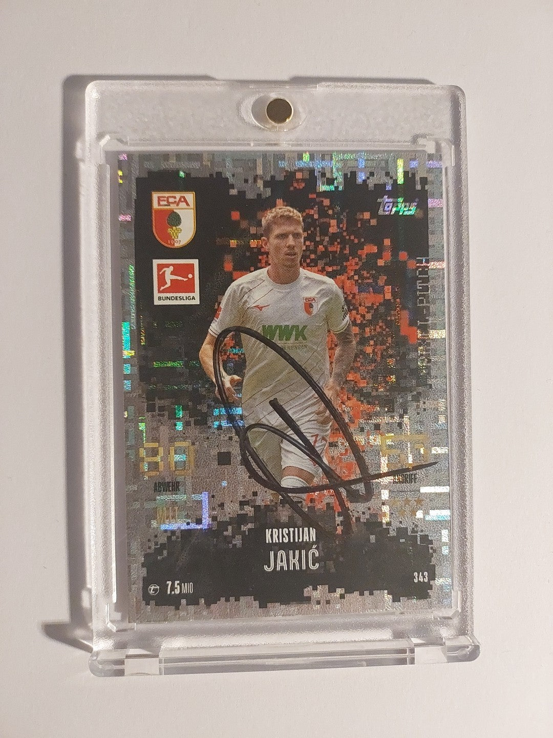 Topps Bundesliga 2024-25 Kristijan Jakic FC Augsburg (On Card Auto) – Bild 1