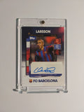 Topps Barcelona Set 2023-24 Henrik Larsson Auto Parallel Legend Insert Rare – Bild 1