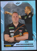 Panini PDC World Championship 2026 Dirk Van Duijvenbode Refractor Parallel – Bild 1