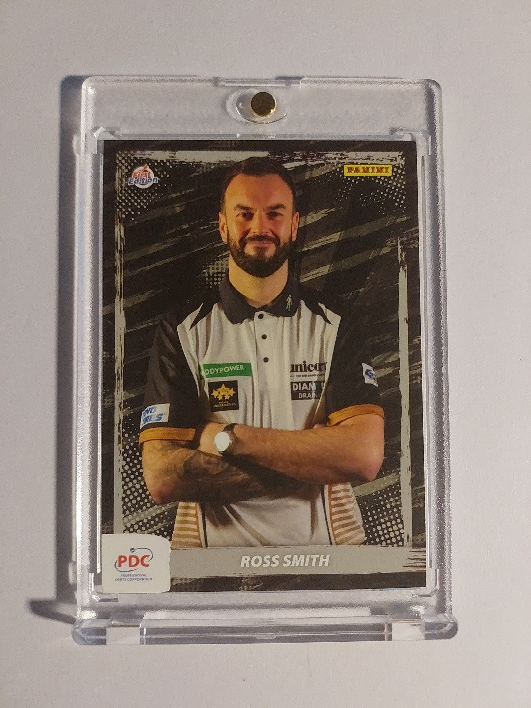 Panini PDC Ross Smith World Dart Championship 2025 Darts Card – Bild 1