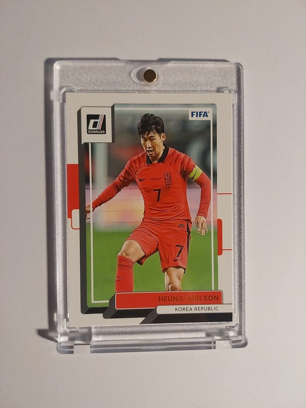 Panini Donruss 2022-23 Heung Min Son Südkorea Tottenham Parallel Ultra Rare Hit – Bild 1