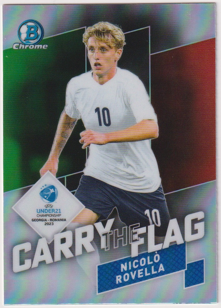 Topps Chrome 2022-23 Nicolò Rovella UEFA Under21 Championship Georgia - – Bild 1