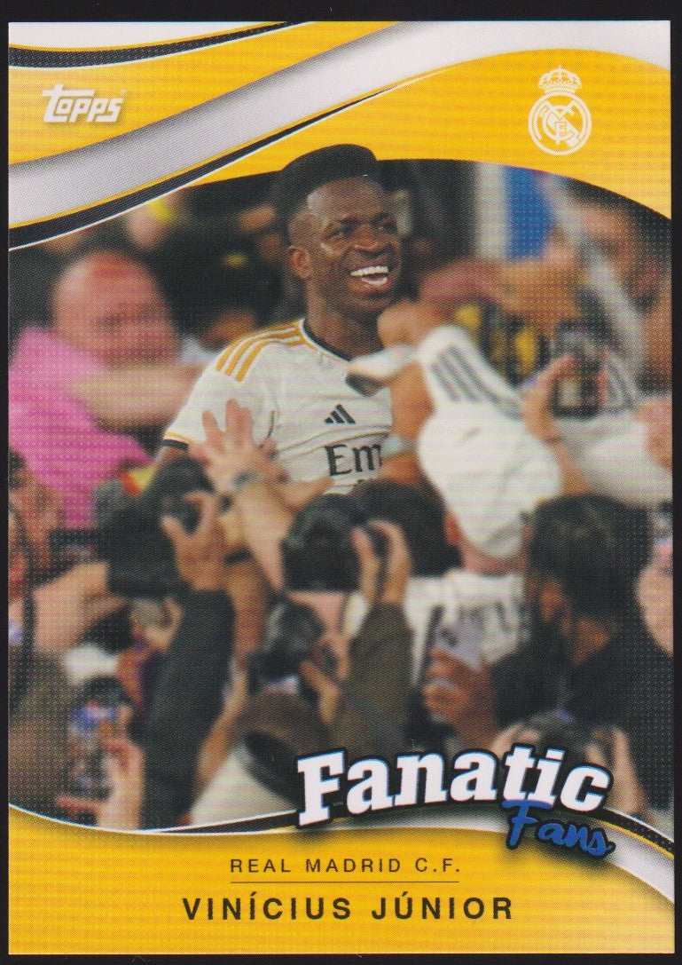 Topps Fanatic Fans 2023-24 Vinícius Júnior Real Madrid C.F. Parallel Rare – Bild 1
