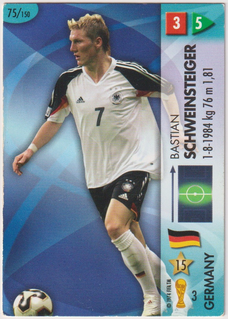 Panini World Cup 2006 Bastian Schweinsteiger Deutschland Legend Parallel Rare – Bild 1