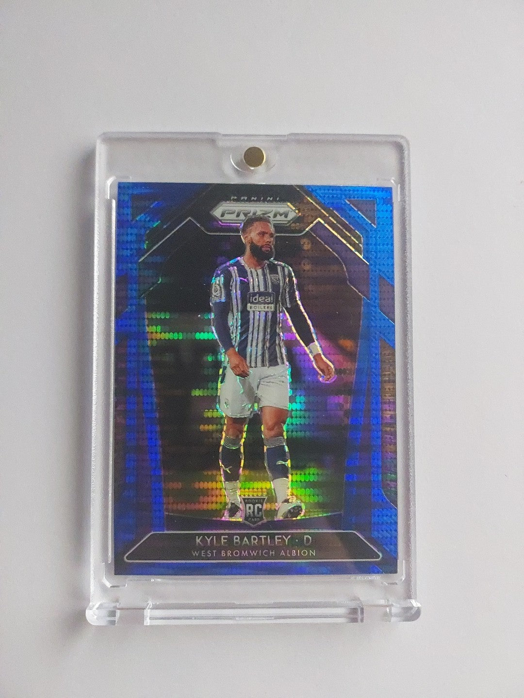 Panini Blue Prizm 2020-21 Kyle Bartley West Bromwich Albion Parallel Rookie – Bild 1