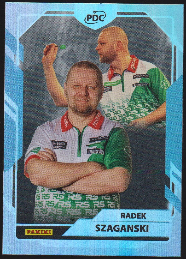 Panini PDC World Championship 2026 Radek Szaganski Refractor Parallel – Bild 1